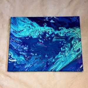 Original Acrylic Marble Paining 16X24